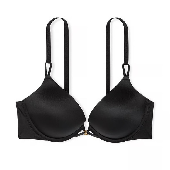 Victoria's Secret Bombshell Add-2-Cups Black Push-Up Bra - 36C - Picture 3 of 13